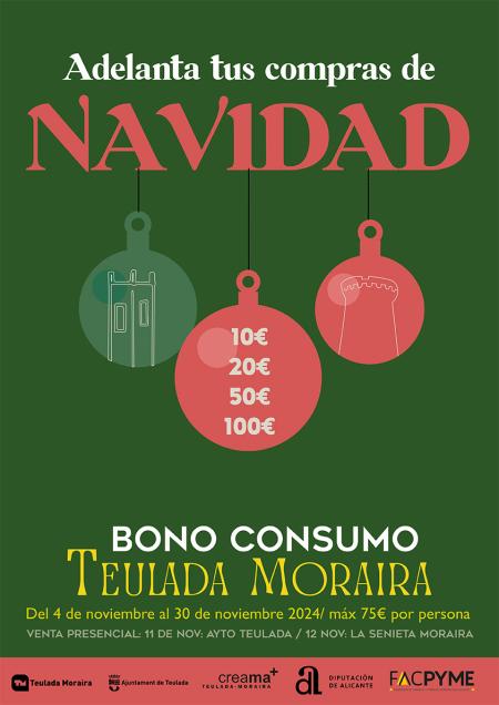 Bonos consumo Teulada Moraira